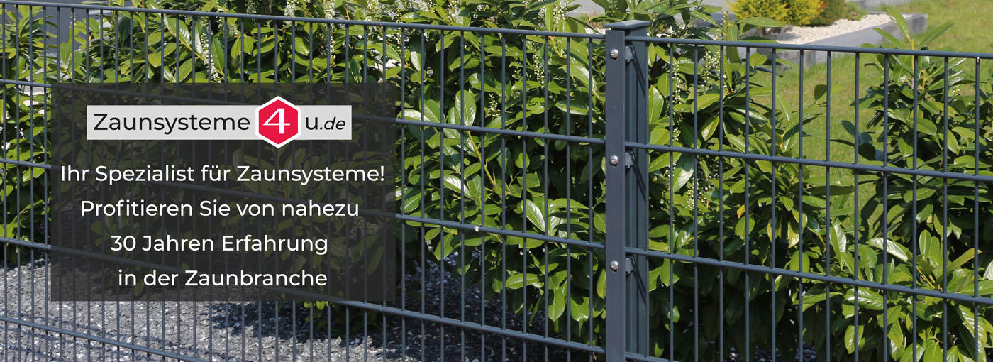 Doppelstabmattenzaun