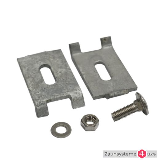 Eckverbinder für Zaunmatten in verschiedenen Farben