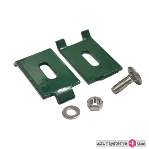 Eckverbinder für Zaunmatten in verschiedenen Farben