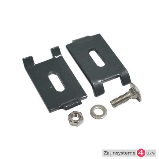 Eckverbinder für Zaunmatten in verschiedenen Farben