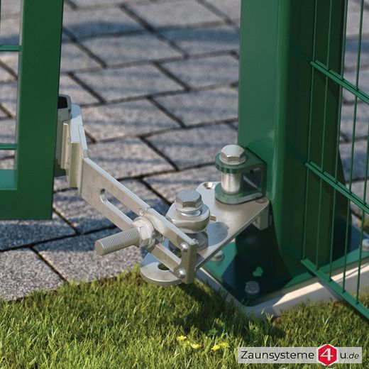 Torband-Set EXCENTRO-M16 180° für Steigungen bei Gartentoren