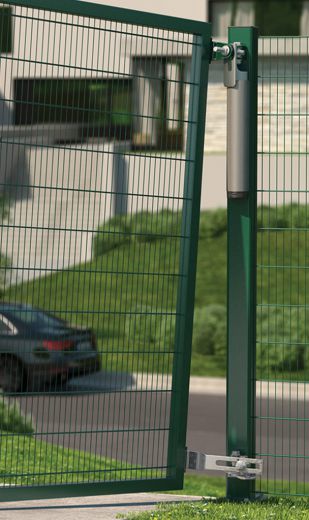 Torband-Set EXCENTRO-M16 180° für Steigungen bei Gartentoren