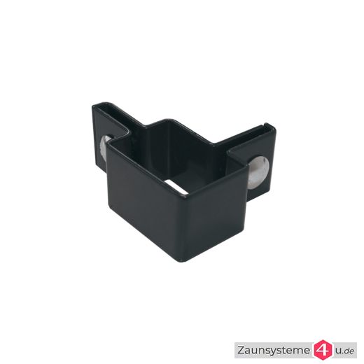 Metallschelle für Zaunpfosten 60X40 mm verzinkt + anthr. in verschiedenen Ausführungen