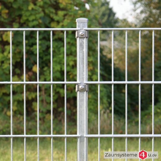DS-Zaunpfahl 60x40 mm Klemmhalter feuerverzinkt