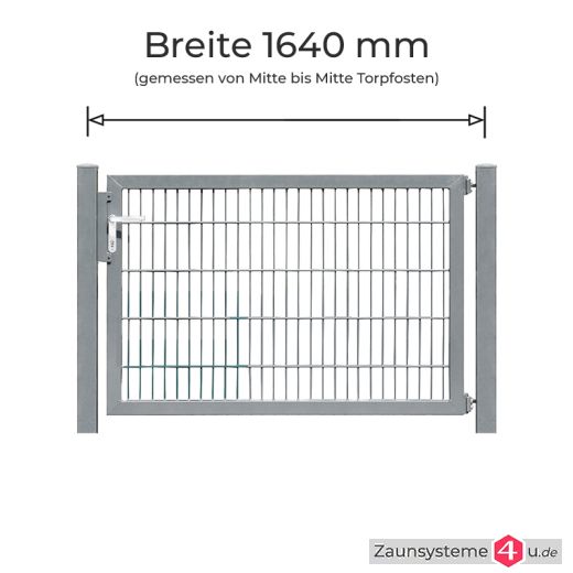 Profitor Komplett-Set 1472 mm Flügelbreite im Tauchbad feuerverzinkt