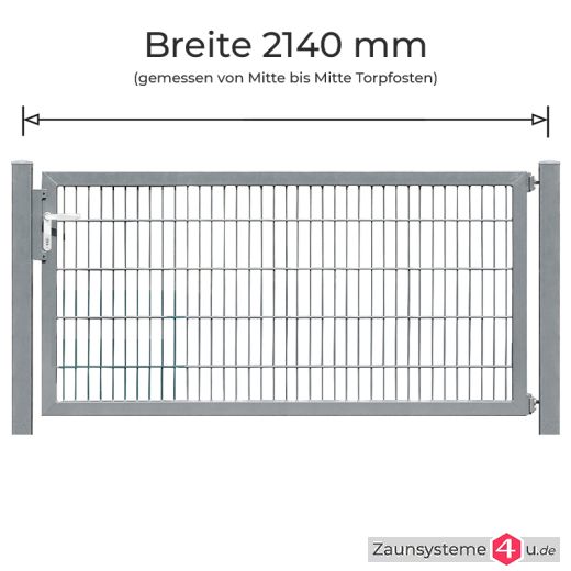 Profitor Komplett-Set 1972 mm Flügelbreite im Tauchbad feuerverzinkt