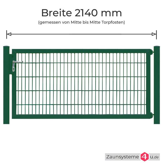 Profitor Komplett-Set 1972 mm Flügelbreite verzinkt + pulverbeschichtet grün