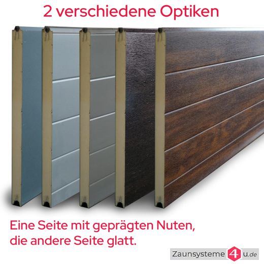 Lärmschutzwand / Schallschutzwand 1,6 m Höhe in verschiedenen Farben und Längen