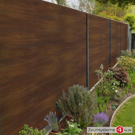 Lärmschutzwand / Schallschutzwand 1,8 m Höhe in verschiedenen Farben und Längen