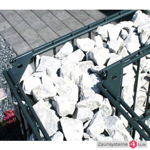 Bausätze für Müllabtrennungen Anthrazitgrau RAL 7016 in verschiedenen Höhen