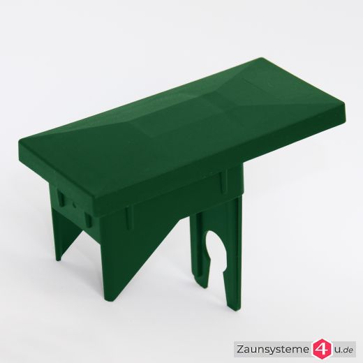 Pfostenkappe Kunststoff mit Überstand für Zaunpfähle 60x40mm in verschiedenen Ausführungen