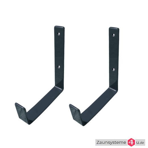 Blumenkastenhalter für Wandmontage oder zum Einhängen in verschiedenen Ausführungen