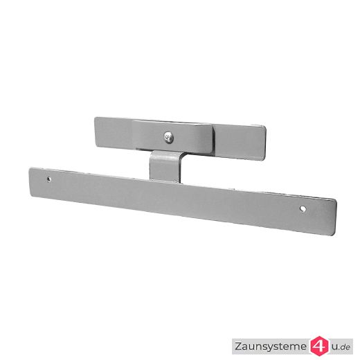 Geräteleistenhalter für Doppelstabmatten in verschiedenen Ausführungen