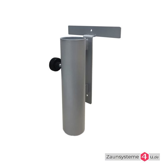 Fahnenmasthalter für Doppelstabmatten in verschiedenen Ausführungen
