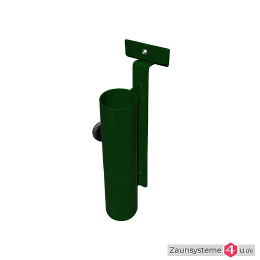 Fahnenmasthalter für Doppelstabmatten in verschiedenen Ausführungen