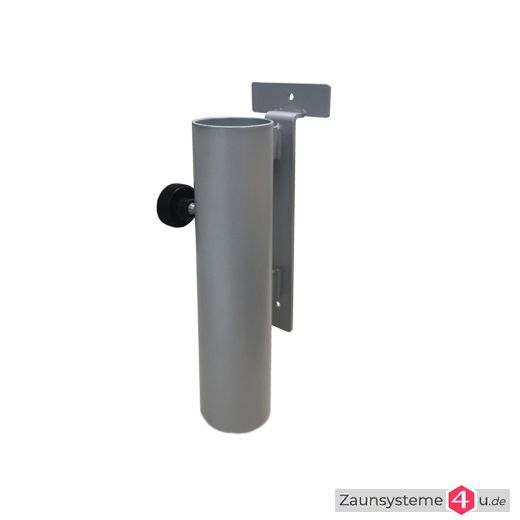Fahnenmasthalter für Doppelstabmatten in verschiedenen Ausführungen