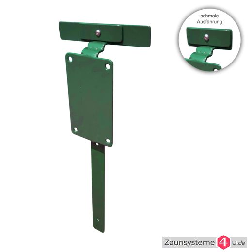 Schlauchtrommelnhalter für Doppelstabmatten in verschiedenen Ausführungen