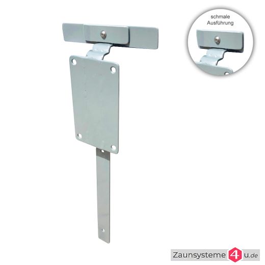 Schlauchtrommelnhalter für Doppelstabmatten in verschiedenen Ausführungen