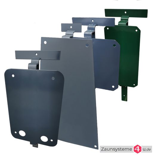 Wallboxhalter für Doppelstabmatten in verschiedenen Ausführungen