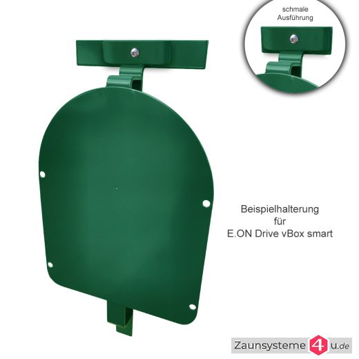 Wallboxhalter für Doppelstabmatten in verschiedenen Ausführungen