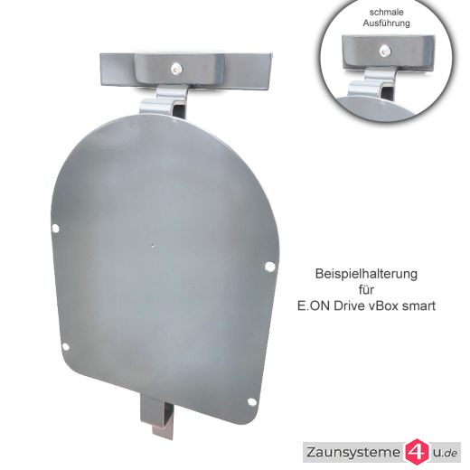 Wallboxhalter für Doppelstabmatten in verschiedenen Ausführungen
