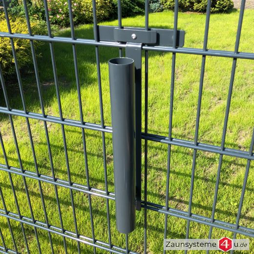 Sonnenschirmhalter für Doppelstabmatten in verschiedenen Ausführungen