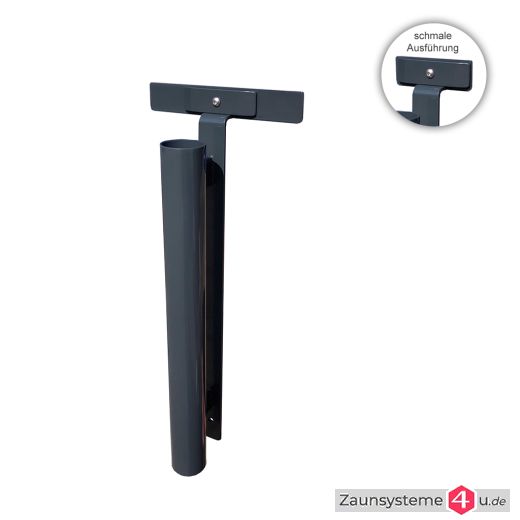 Sonnenschirmhalter für Doppelstabmatten in verschiedenen Ausführungen