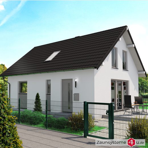 INDUSTRIE 6-5-6 Doppelstab Zaunsets 1830 mm Höhe in verschiedenen Farben und Längen