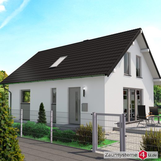 INDUSTRIE 6-5-6 Doppelstab Zaunsets 1830 mm Höhe verzinkt in verschiedenen Längen