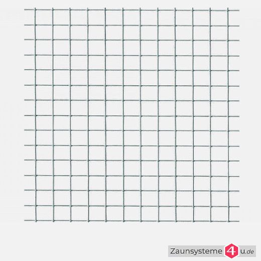 Punktgeschweißtes Gitter 19,0 x 19,0 x 1,05 mm feuerverzinkt in verschiedenen Höhen und Längen