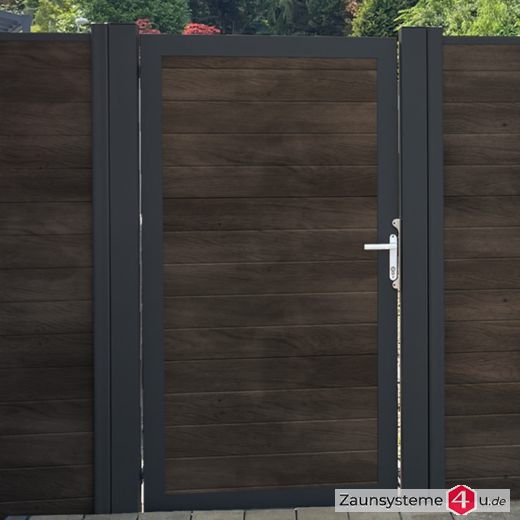 Protect Tor 1000 mm Breite für Lärmschutzwand / Schallschutzwand in verschiedenen Farben und Höhen