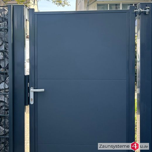 Protect Tor 1000 mm Breite für Lärmschutzwand / Schallschutzwand in verschiedenen Farben und Höhen