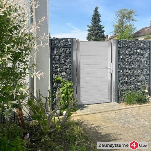 Protect Tor 1000 mm Breite für Lärmschutzwand / Schallschutzwand in verschiedenen Farben und Höhen