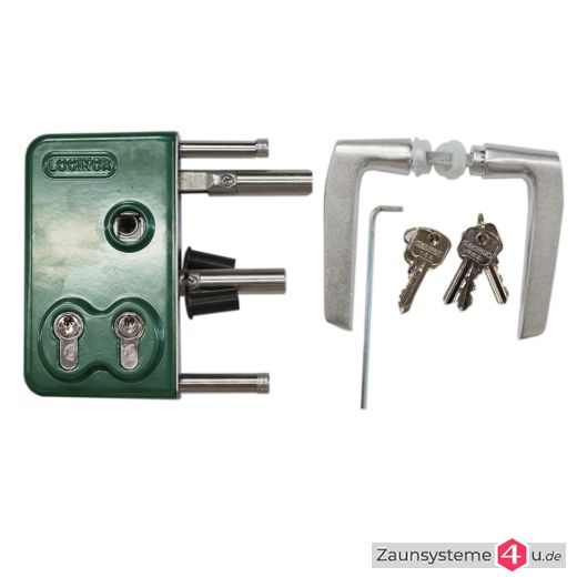 Locinox Schloss mit Doppelzylinder für Profitore in verschiedenen Farben
