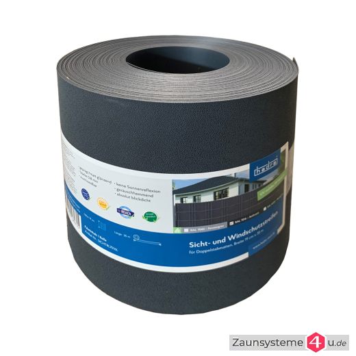 Sichtschutzrolle 191 x 0,7 mm x 35 m in verschiedenen Farben