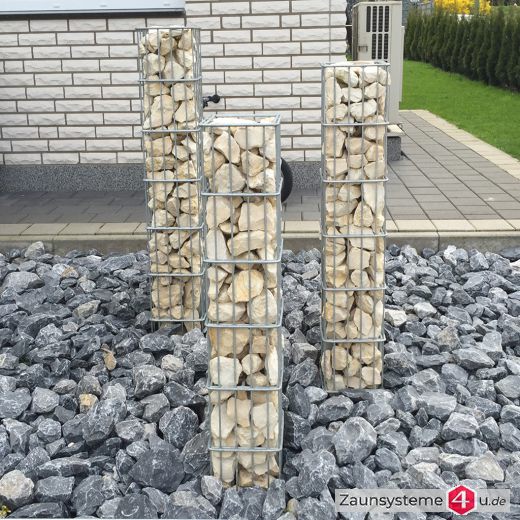 Gabionensäule Ranksäule 265 x 265 mm feuerverzinkt verschiedenen Höhen