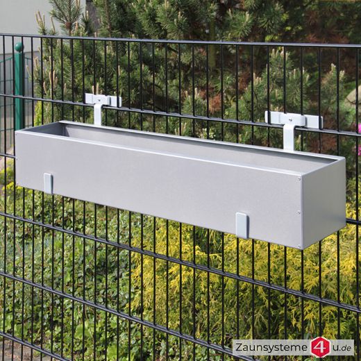 Blumenkasten 90 cm verzinkt AZ (Aluminium-Zink) in verschiedenen Ausführungen