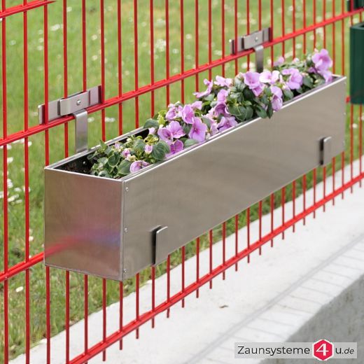 Blumenkasten 70 cm Edelstahl in verschiedenen Ausführungen