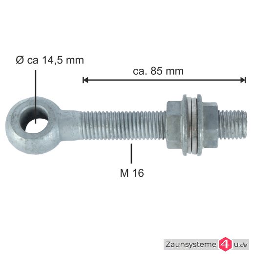 Augenschraube M16 für Profitore