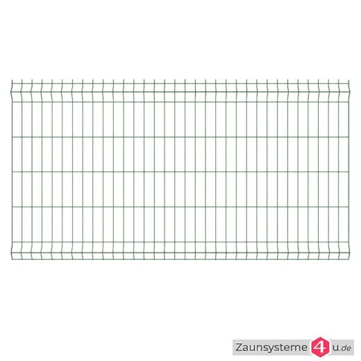 3D Einstabmatte 4-4 verzinkt + pulverbeschichtet grün in verschiedenen Zaunhöhen
