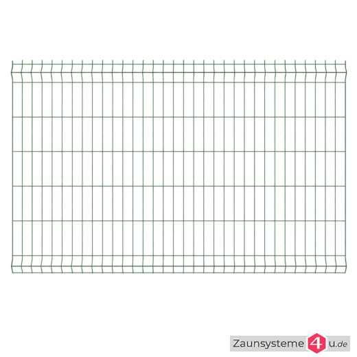 3D Einstabmatte 4-4 verzinkt + pulverbeschichtet grün in verschiedenen Zaunhöhen