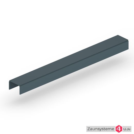 Aluminium Abschlussprofil 44 x 30 mm in verschiedenen Farben und Längen