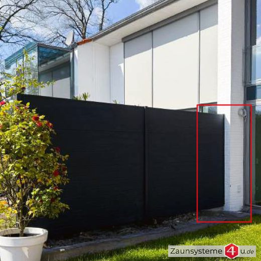 Aluminium Anschlussprofil 60x30x2500 mm für Wandanschluss in verschiedenen Farben