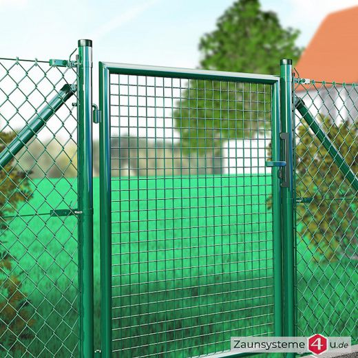 Gartentor grün 100cm Breite