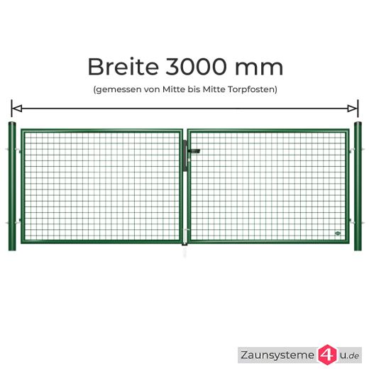 Gartentor TOPCOLOR S 300cm Breite