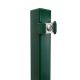 DS-Zaunpfahl 40x40 mm verzinkt + pulverbeschichtet grün