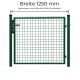 Gartentor grün 125cm Breite