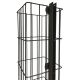 Gabionensäule Ranksäule 265 x 265 mm verzinkt + anthrazit verschiedenen Höhen