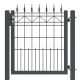 Ziergitterzauntor MERKUR 1000 mm Breite grün oder anthrazitgrau in verschiedenen Höhen