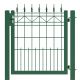 Ziergitterzauntor MERKUR 1000 mm Breite grün oder anthrazitgrau in verschiedenen Höhen